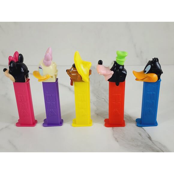 Disney Pez Candy Dispenser Minnie Mouse Daisy Duck Goofy Daffy Speedy Gonzale x5 - Picture 14 of 14